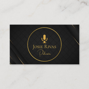 Podcast, Podcaster Business Card