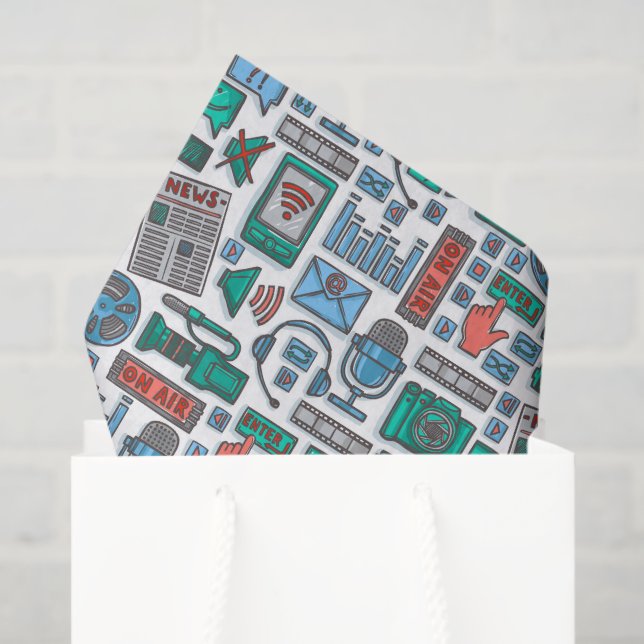 Podcast Tissue Paper (Gift Bag)