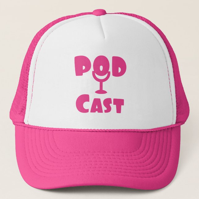 Podcast Trucker Hat (Front)