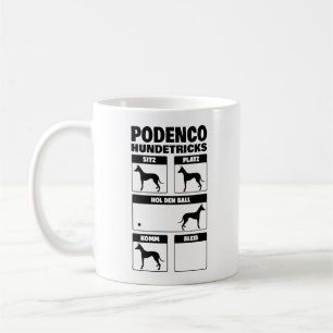 Podenco Hundetricks Windhund Ibizan Hound Coffee Mug