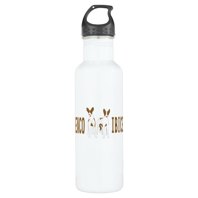 podenco ibicenco 710 ml water bottle (Front)
