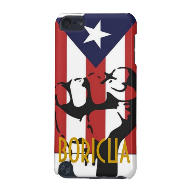Poder Boricua iPod Touch (5th Generation) Case (Back)