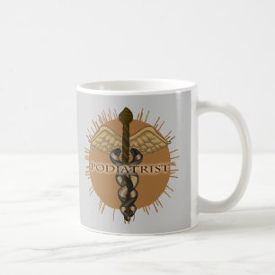 Podiatrist Caduceus Coffee Mug