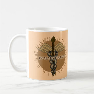 Podiatrist Caduceus mug