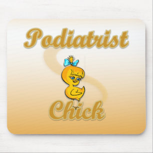 Podiatrist Chick Mouse Mat