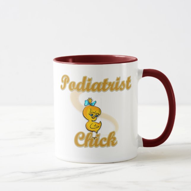 Podiatrist Chick Mug (Right)