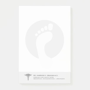 Podiatrist   Foot Doctor Customisable Lined Post-i Post-it Notes