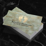 Podiatrist Foot Health Practitioner Vintage Bronze Business Card<br><div class="desc">Foot Health Practitioner Modern Gold & Bronze Business Cards.</div>