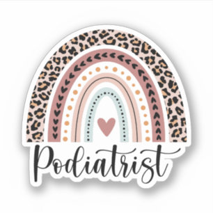 Podiatrist Rainbow, Funny Podiatrist Gifts