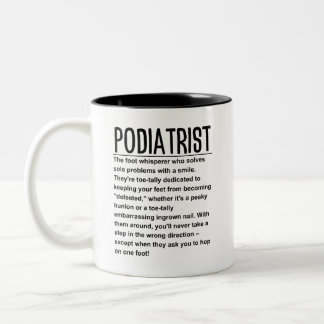Podiatrist Two-Tone Coffee Mug