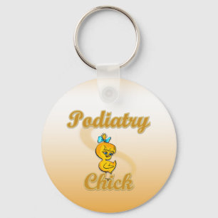 Podiatry Chick Key Ring