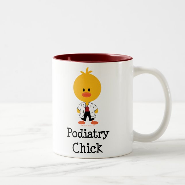 Podiatry Chick Mug (Right)