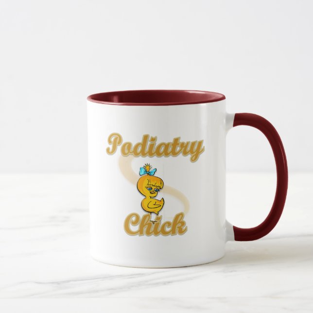 Podiatry Chick Mug (Right)