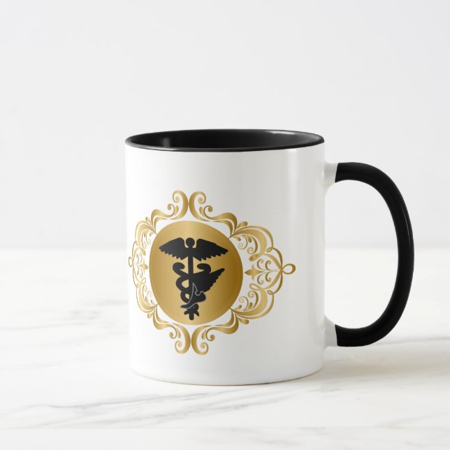 Podiatry Medical Symbol Mug - Personalise It! (Right)