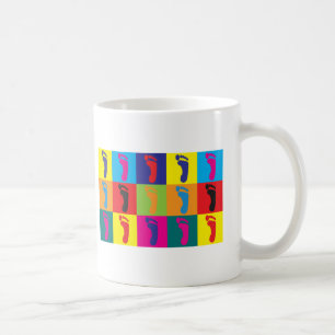 Podiatry Pop Art Coffee Mug