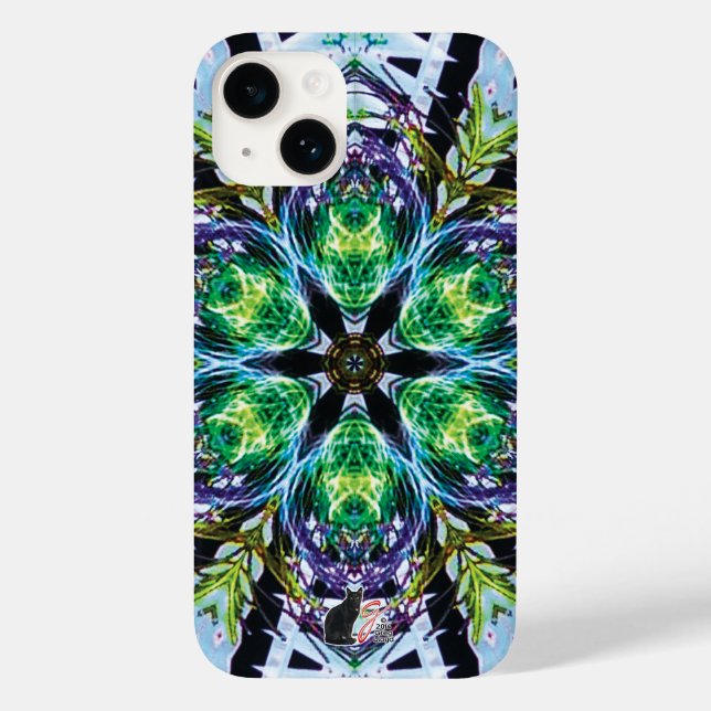 Pods Kaleidoscope Case-Mate iPhone Case (Back)
