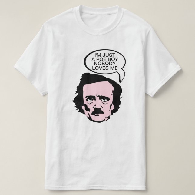 Poe Boy T-Shirt (Design Front)