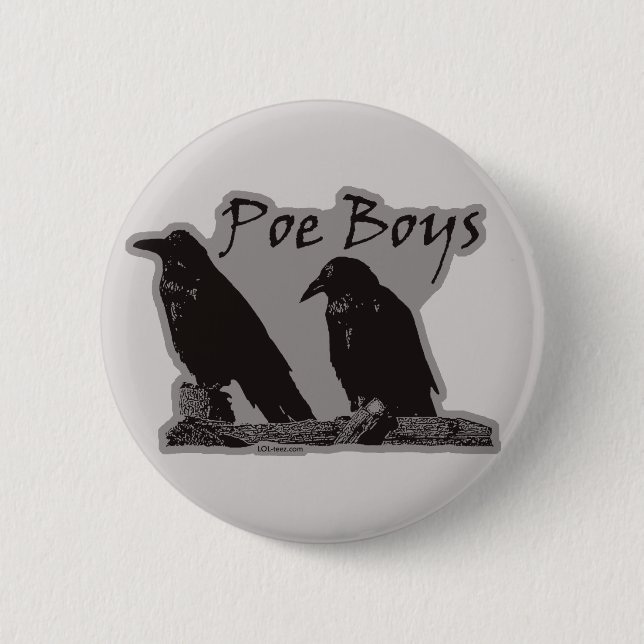 Poe Boys 6 Cm Round Badge (Front)