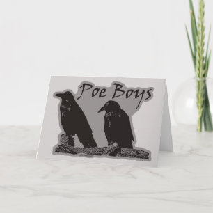 Poe Boys Card