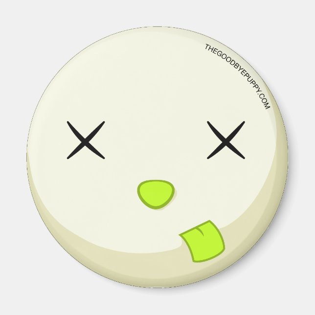 Poe Face Magnet (Front)