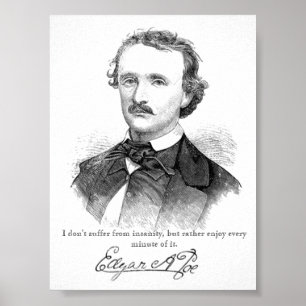 Poe Insanity Print