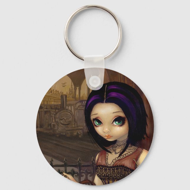 "Poe" Keychain (Front)