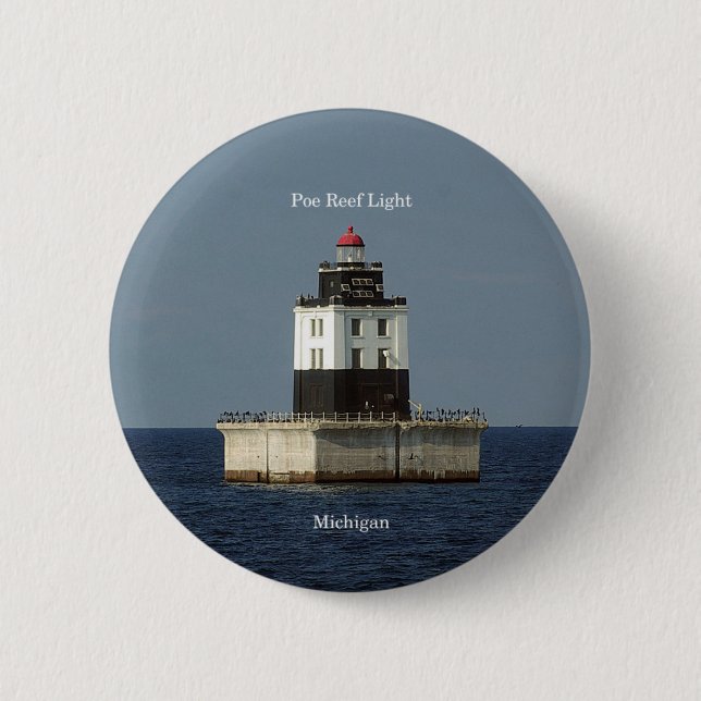 Poe Reef Light button (Front)