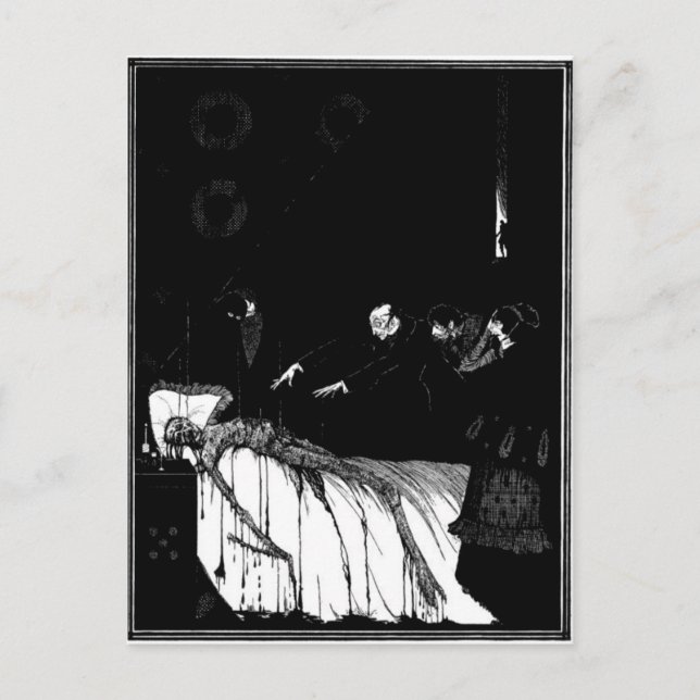 Poe’s Tales of Mystery and Imagination Postcard (Front)