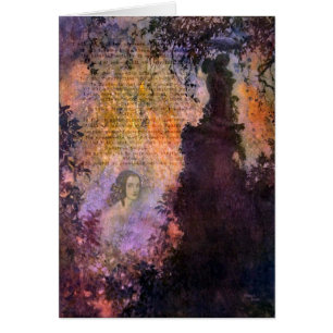 Poe To Mrs. Marie Louise (Shaw) Digital Collage