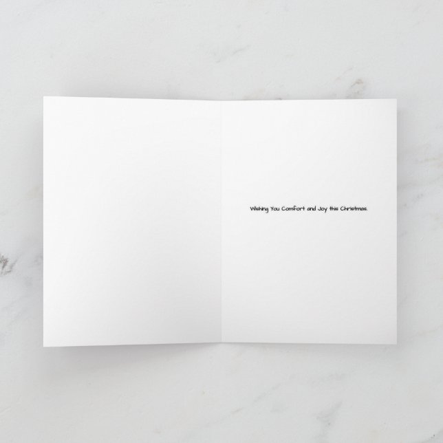 Poem Greeting Card - Christmas (Inside)