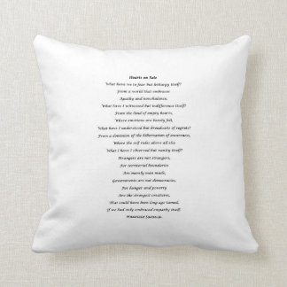 Poem on a pillow