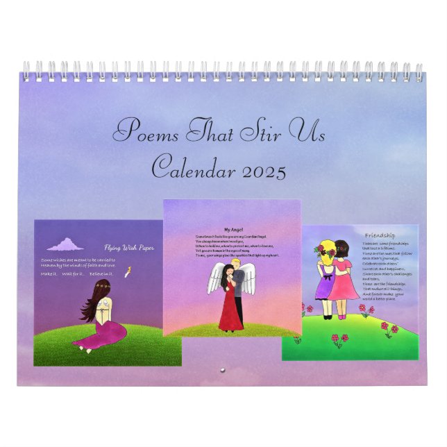 Poems That Stir Us 2025 Calendar Volume 2 (Cover)