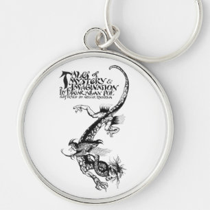 Poe's Tales of Mystery & Imagination Dragon Key Ring