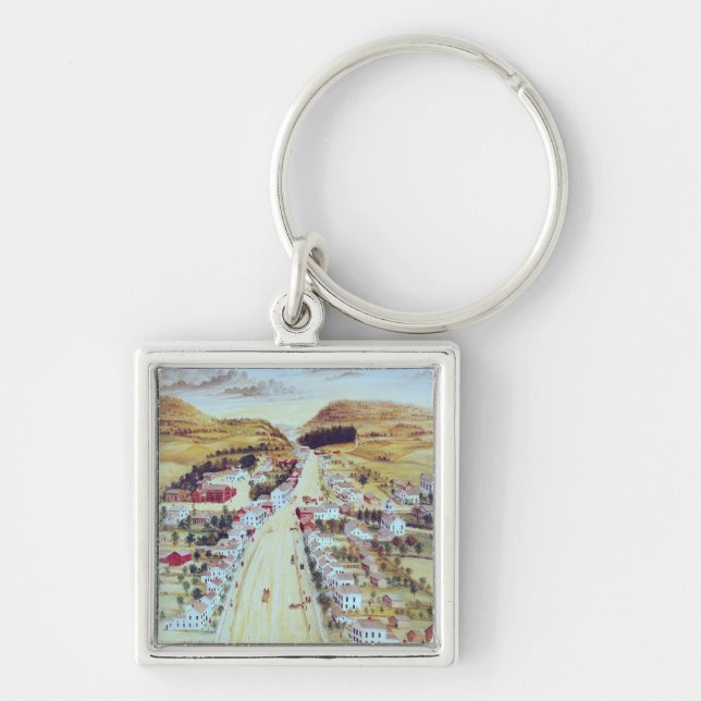 Poestenkill, New York, c.1855 Key Ring (Front)