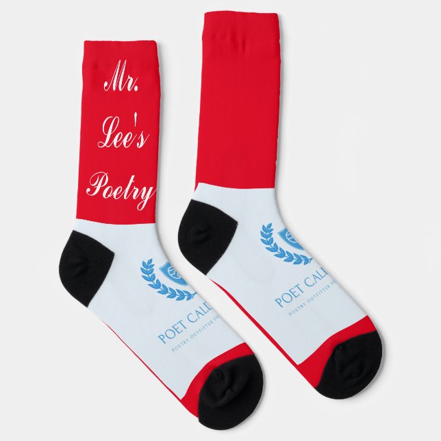 Poet Caldwell Lee Apparel Socks (Right)