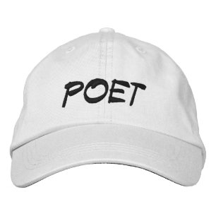 POET EMBROIDERED HAT