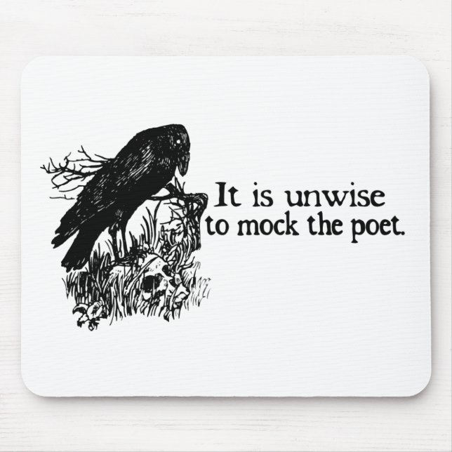 Poet Mouse Mat (Front)