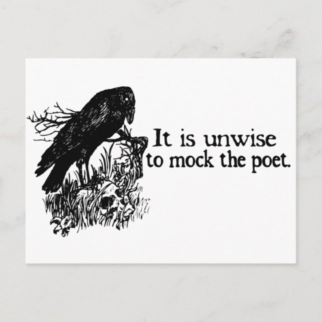 Poet Postcard (Front)