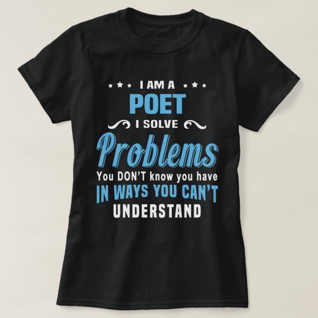 Poet T-Shirt (Design Front)