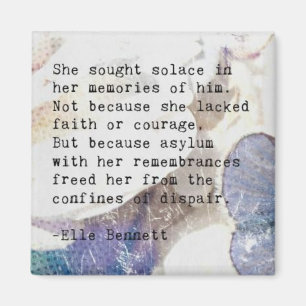 Poetic Expressions:Solace Magnet