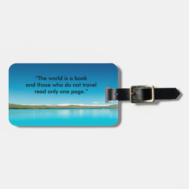 poetic luggage ID Luggage Tag (Front Horizontal)