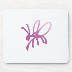 Poetica Bug Pink Mouse Mat
