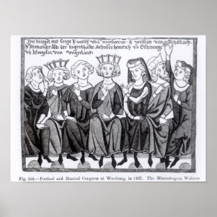 Poetical and Musical Congress Poster