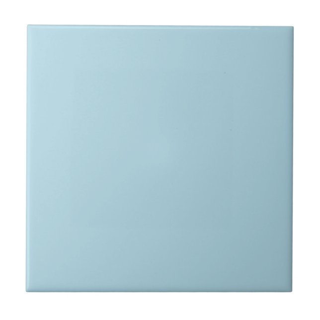 Poetically Blue Refrain Square Kitchen and Bath Tile (Front)