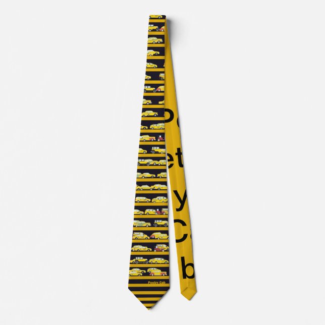 Poetry Cab Tie (Front)
