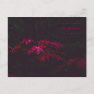 poetry card