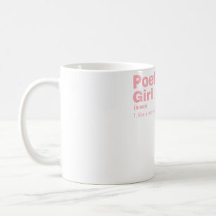 Poetry Girl - Poetry Coffee Mug