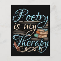 Poetry Is My Therapy Cute Poet Poem Writer