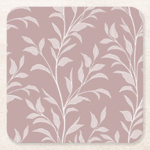 Poetry of Leaves n Stems XL4b foliage antique pink