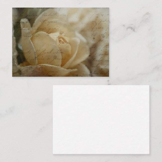 Poetry of Roses Collection Card (Front/Back)
